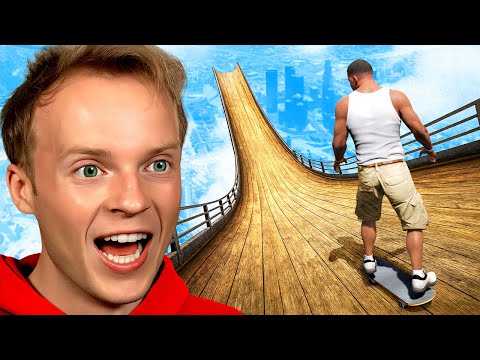 Attempting the MEGA RAMP in GTA 5! (Rarest Vehicles)