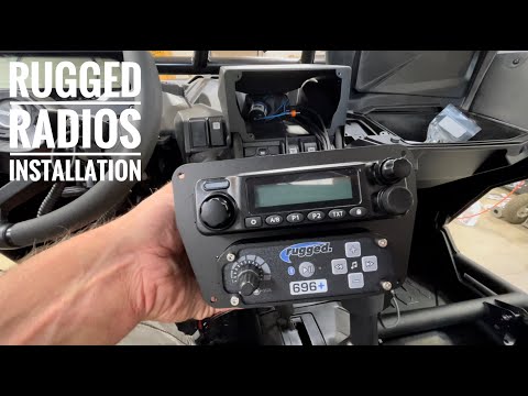 Installing @RuggedRadios Intercom and Radio using their X3 Top Mount