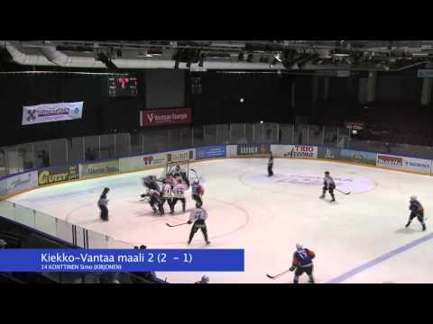 Maalikooste Kiekko-Vantaa A -  Kookoo A  8.3.2014