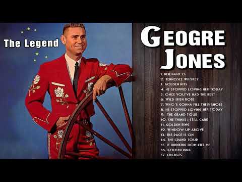George Jones Greatest Hits (Full Album) - The Best Songs of George Jones Country Music