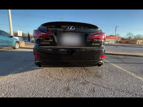 Lexus IS250 Muffler Delete + Vibrant Resonator 1792