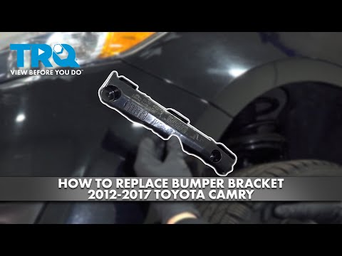How to Replace Front Bumper Bracket 2012-2017 Toyota Camry