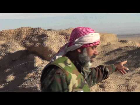 مقابلة مع القائد سليم أبو محمد العكيدي يوضح استخدام الجيش الحر للأسلحة النوعية لضرب مطار دير الزور العسكري