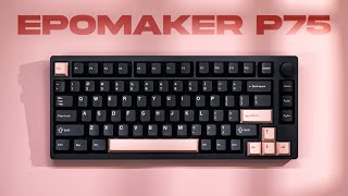 Another Great 75% Aluminium Keyboard | Epomaker P75 Review + Teardown & Sound Test