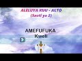 ALELUYA KUU SAUTI YA 2 ALTO Lyrics Video