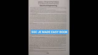 SSC_JE _MADE EASY BOOK RRB JE #MADEEASY