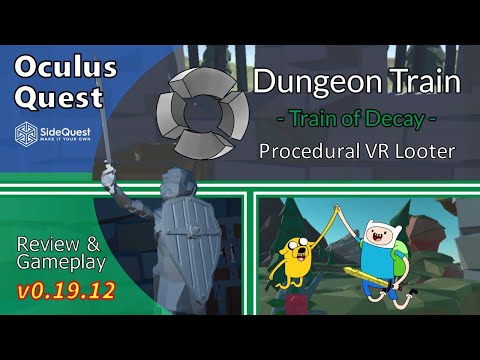 Dungeon Train VR youtube-video