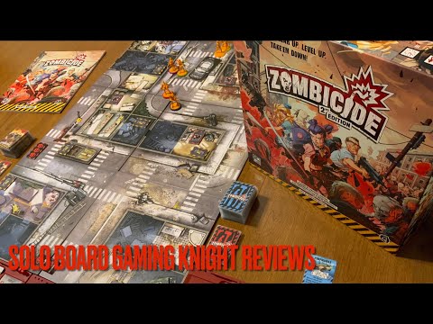 Zombicide 2nd Edition Solo Board Game REVIEW - Will It Make Me Want Marvel Zombies? - SBGK