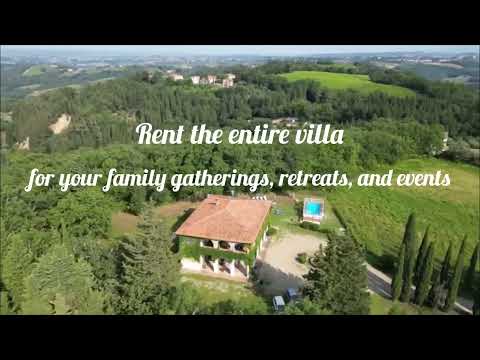 Villa Albertina Montespertoli Tuscany