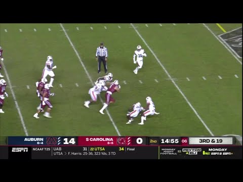 2021 USC vs Auburn - Nick Muse 15 Yd Reception