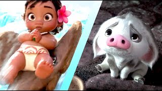 MOANA BUT EVERY TIME MOANA IS SAID IT GETS FASTER