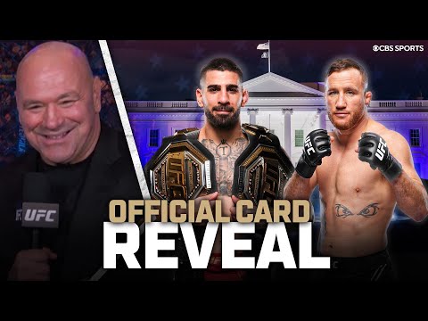 UFC on Paramount+ and CBS Sports