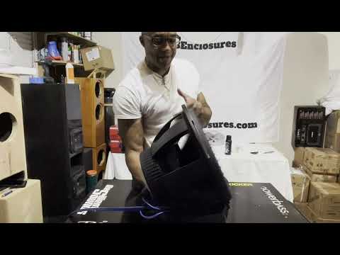 KICKER COMPQ 15” Free Air! Easily doing 1k RMS Free Air.