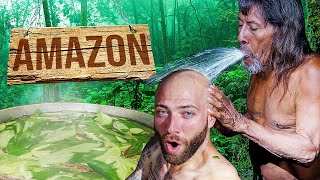 Illegal Ceremony With A Shaman In The Amazon Jungle!! Will I Survive?!
