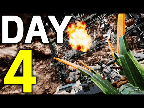 Online RAIDING Blue Ob CAVE & Making Upgrades To Our Carno On DAY 4 - ARK PvP