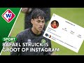 Rafael Struick (ADO Den Haag) over zijn populariteit in Indonesië en Instagram (English subtitles)