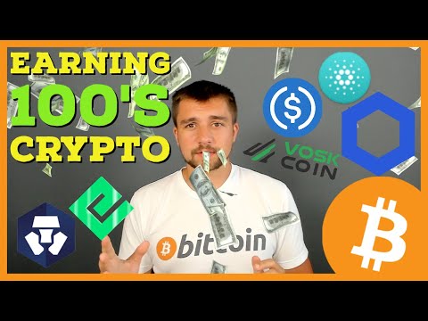 How I'm Earning HUNDREDS Staking and Lending Cryptocurrency Coins!!