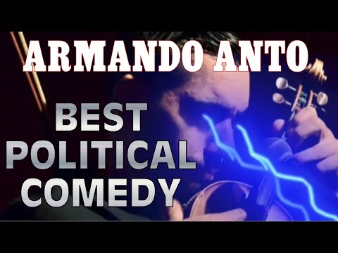THE BEST POLITICAL COMEDIAN TODAY | FUNNIEST POLITICAL MOMENTS WITH ARMANDO ANTO
