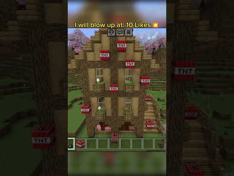 D-Craft: Destroying My Minecraft House!! 😱🔥