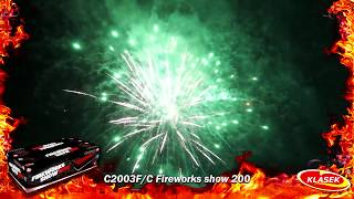 Ohňostroj Fireworks show 200 ráže 30 mm