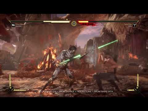 Mortal Kombat 11: Rambo prefers Roxy Reynolds