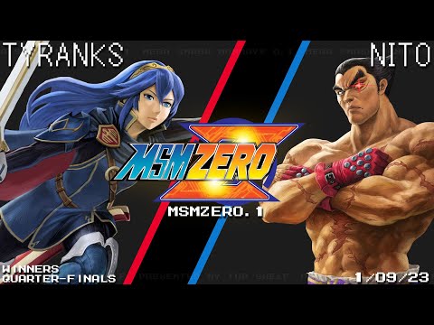 MSM:ZERO.1 - Tyranks (Lucina) Vs. Nito (Kazuya) - SSBU - Winners Quarter Finals