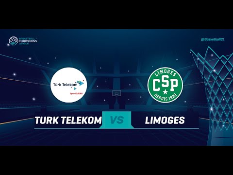 Türk Telekom v Limoges CSP - Full Game | @BasketballCL