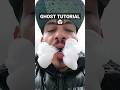 Tongue Double Ghost Tutorial👻👅👻 #ghost #tutorials #shorts