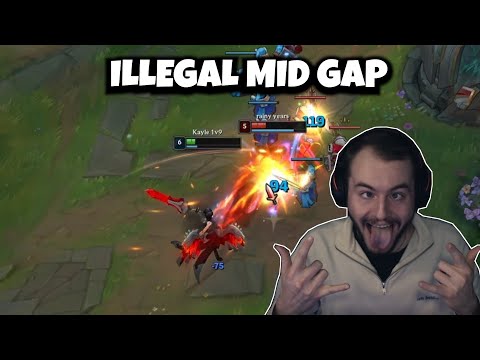 ABSOLUTLEY DESTORYING MASTER FIZZ | Kayle vs Fizz MID | Kayle 1v9 Gameplay