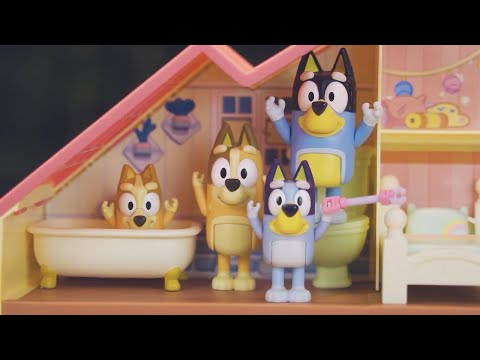 ブルーイ　かくれんぼしよう！ （ おもちゃのストップモーション）とＣＭ