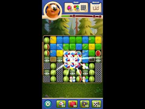 Toon Blast Level 7768 - NO BOOSTERS 🐻🐺🐱 | SKILLGAMING ✔️