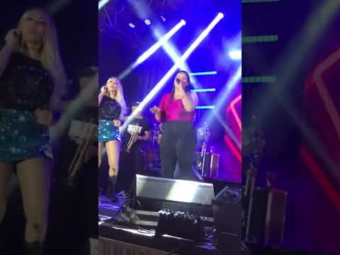 Ingrid Silva participando com Taty girl em cachoeira dos índios-pb #forro #forródasantigas #aurora