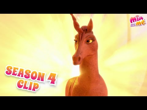 MIA AND ME SEASON 4: STONE UNICORN HELPS MIA AND HER FRIENDS [CLIP]