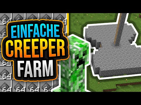 EINFACHE CREEPER FARM (Tutorial) ✨ Minecraft 1.21