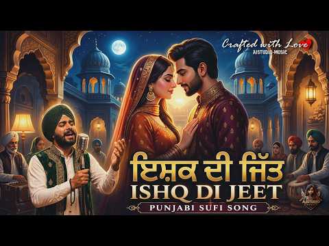 Ishq Di Jeet ❤️ | Punjabi Sufi Song | Soulful Dancing Love Vibe 2026 – Sufi, Energetic, Dance Punjabi Song | AIStudio-Music video thumbnail