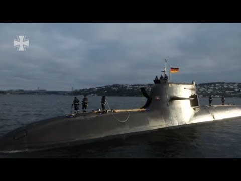 BUNDESWEHR: Hier ist ein deutsches U-Boot auf Grund gelaufen