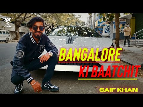 BANGALORE KI BAATCHIT || OFFICIAL MUSIC VIDEO || SAIF KHAN || Prod -Veera Muzik #bangalorekibaatchit