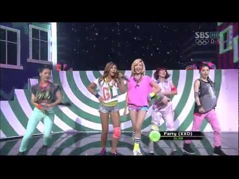 [HD]_GLAM(글램)_Glamorous_Party (XXO) @ Debut Stage (22,July,2012)