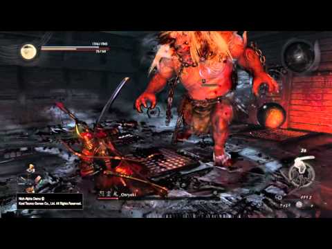 Nioh Ornyoki Boss Battle! (Alpha Demo)