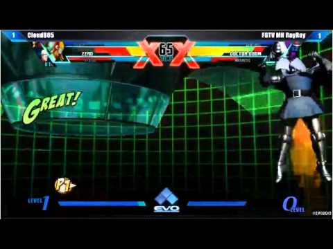 EVO2013 UMVC3 FGTV MH RayRay vs Cloud805