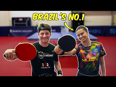 I Challenged World No.16 Bruna Takahashi!