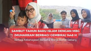 Kegiatan Muharram Berbagi Gembira bersama anak-anak Bantargebang