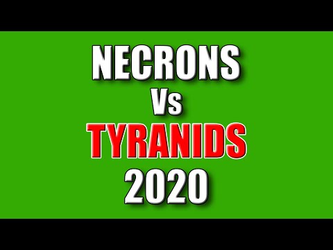 Necron Battle Report 2020 - Necrons Vs Tyranids Battle Report