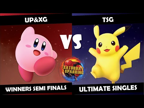Saturday Sparring - UP&XG (Kirby) vs TSG (Pikachu, Pokemon Trainer) | Ultimate Winners Semi Finals
