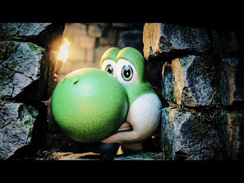 NEW YOSHI FIRST SCENE In The Super Mario Galaxy | THE SUPER MARIO GALAXY New Trailer NEW SCENE CLIP