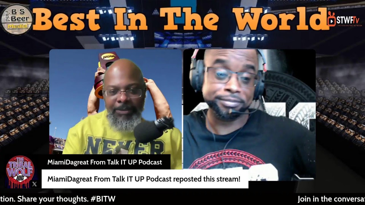 Best In The World Podcast "Who's The G.o.a.t?"