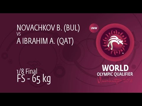 1/8 FS - 65 kg: B. NOVACHKOV (BUL) df. A. A IBRAHIM (QAT) by TF, 10-0
