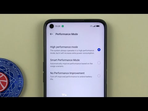 High Performance Battery Mode on Realme 9i Android 12