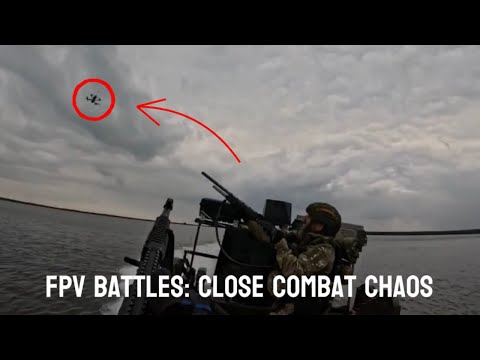 Close Combat on the Dnipro: Russian Boats vs. Ukrainian FPV Drones