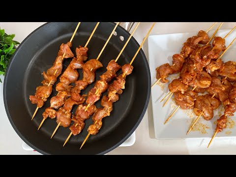 😋 LOKUM GİBİ YUMUŞACIK TAVADA TAVUK ŞİŞ TARİFİ 🍗🍡Tavuk Şiş Nasıl Yapılır ❔Çiçekintarifleri